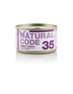 Natural Code 35 Tonno e Papaya Gr.85 Cibo Umido per Gatti Adulti