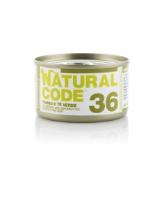 Natural Code 36 Tonno e Te Verde Gr.85 Cibo Umido per Gatti Adulti
