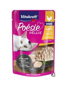 Vitakraft Poesie Delisauce Pollo gr.85. Cibo Umido Per gatti