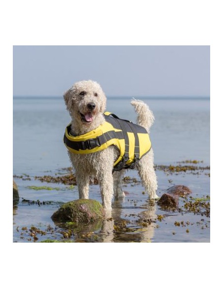 Salvagente Per Cane misura media cm 45. Giallo. Accessori per cani