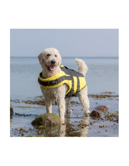 Salvagente Per Cani  Misura Small35Cm  Giallo. Accessori per cani