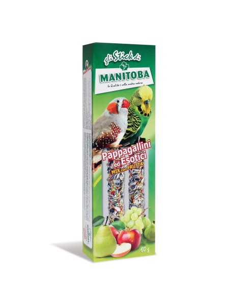 Stick ocorite Esotici Frutta gr 30. Mangime Per Uccelli .