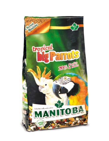 Tropical Big Parrots 2 kg . Mangime Per Uccelli