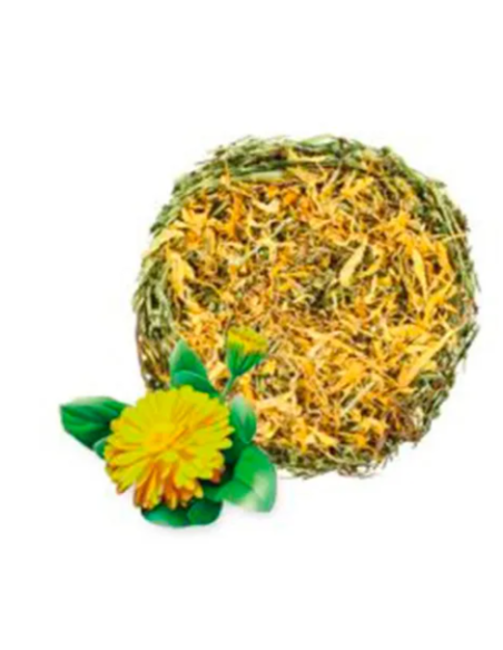 Fieno Tim roll Homefriends Calendula e Fiordaliso  gr 200. Mangime Per Roditori