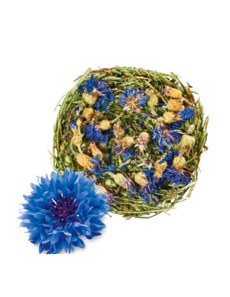Fieno Tim roll Homefriends Calendula e Fiordaliso  gr 200. Mangime Per Roditori