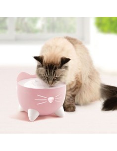 Fontana Catit pixi Rosa 2,5 litri. Ciotole e Dispenser per gatti
