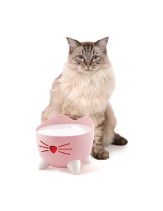 Fontana Catit pixi Rosa 2,5 litri. Ciotole e Dispenser per gatti 2