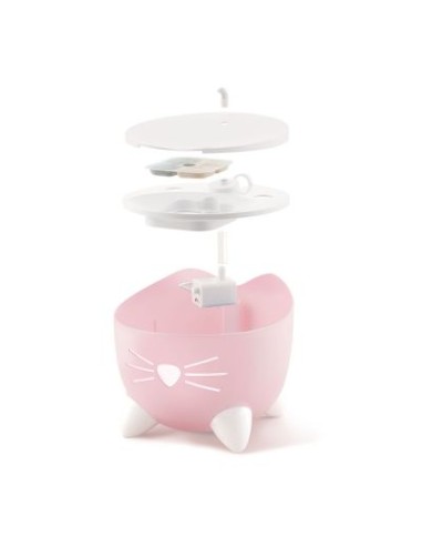 Fontana Catit pixi Rosa 2,5 litri. Ciotole e Dispenser per gatti