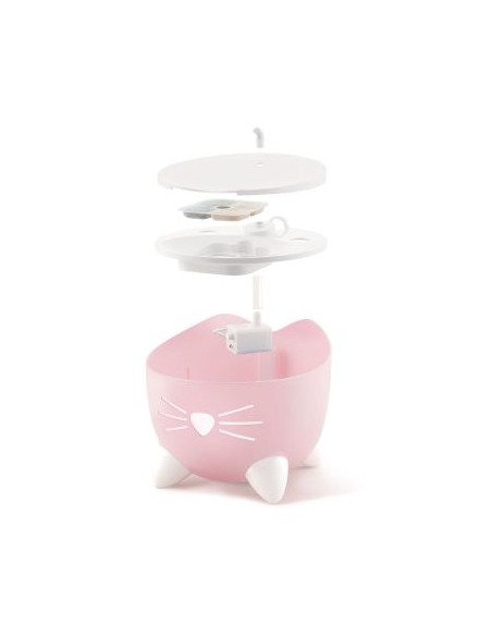 Fontana Catit pixi Rosa 2,5 litri. Ciotole e Dispenser per gatti