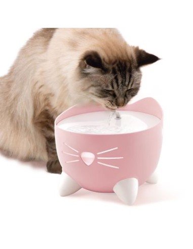 Fontana Catit pixi Rosa 2,5 litri. Ciotole e Dispenser per gatti