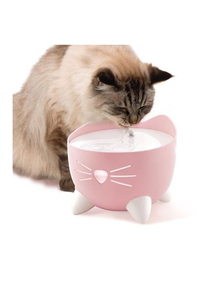 Fontana Catit pixi Rosa 2,5 litri. Ciotole e Dispenser per gatti