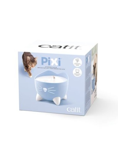 Fontana Catit pixi blu  2,5 litri. Ciotole e Dispenser per gatti .