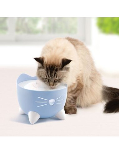 Fontana Catit pixi blu  2,5 litri. Ciotole e Dispenser per gatti .