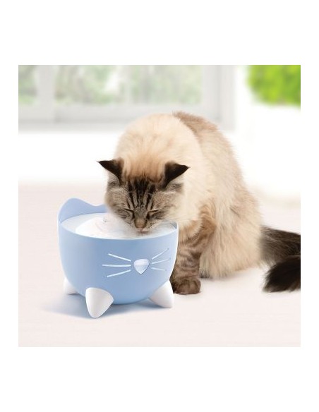 Fontana Catit pixi blu  2,5 litri. Ciotole e Dispenser per gatti .