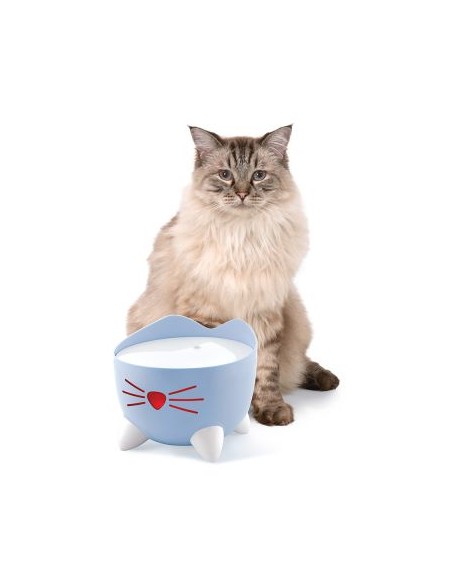 Fontana Catit pixi blu  2,5 litri. Ciotole e Dispenser per gatti .