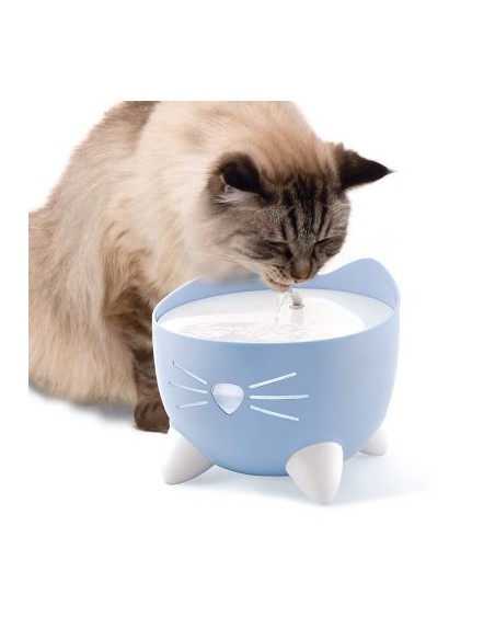 Fontana Catit pixi blu  2,5 litri. Ciotole e Dispenser per gatti .