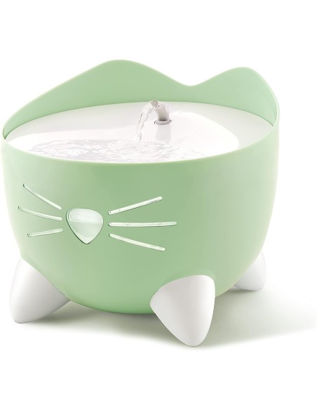 Fontana Catit pixi verde 2,5 litri. Ciotole e Dispenser per gatti