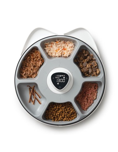 Distributore Intelligente di Alimenti Catit Pixi 6 pasti. Ciotole Per gatti
