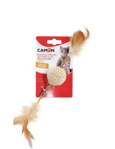 Gioco Gatto Bastoncino Matatabi Con Pallina Juta. Gioco Per Gatti