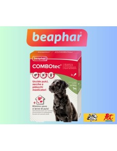 Beaphar Combotec Cane Grande 20-40 kg -3 Pipette- Antiparassitario Per Cane 2
