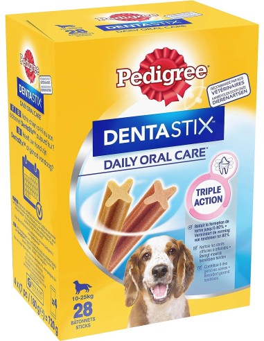 Pedigree Dentastix Multipack Medium 28 pezzi. Snack Per Cani