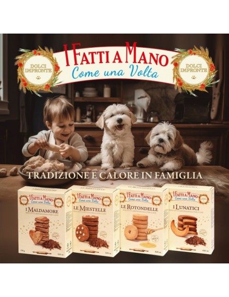 I Maldamore 250 gr. Dolci Impronte . Biscotti Per cani