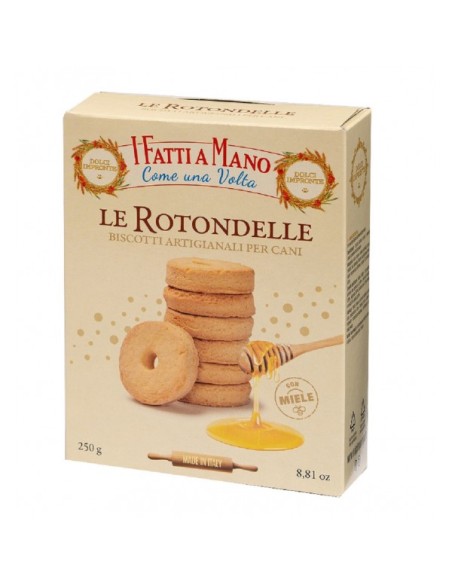 Le Rotondelle gr 250. Dolci Impronte .Biscotti Per Cani