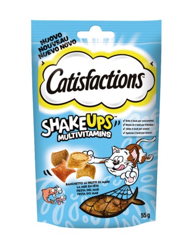 Catisfaction  Shake up Frutti di Mare gr.55 . Snack per gatti