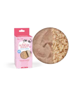 Schesir Baby Multipack Mousse and Filet Pollo /Salmone Mousse+Filetti in Brodo. Cibo per cuccioli di gatto 2
