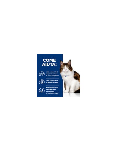 HILL'S Feline W/D Busta con Pollo in Salsa multi-benefit Gr. 85.Diete-Cibo Umido Per Gatti