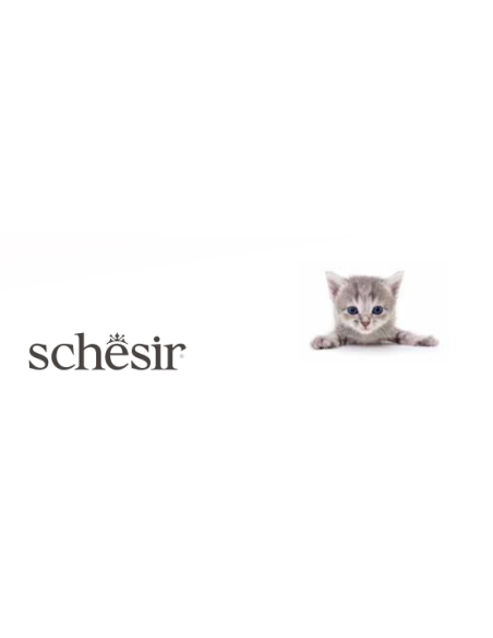 Schesir Baby Salmone e pollo mousse gr.70. Cibo Per cuccioli di gatto
