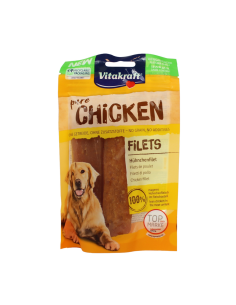 Vitakraft Snack Cane Filetti di Pollo gr.80. Snack Per Cani