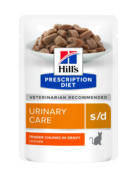 Hill's Feline Urinary s/d Care Busta gr 85. Diete . Umido Per Gatti