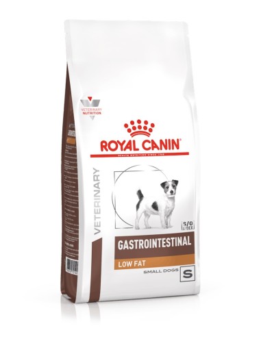 Gastrointestinal Small Dog Low fat  Kg.1,5 Royal Canin- Diete - Cibo Secco Per Cani