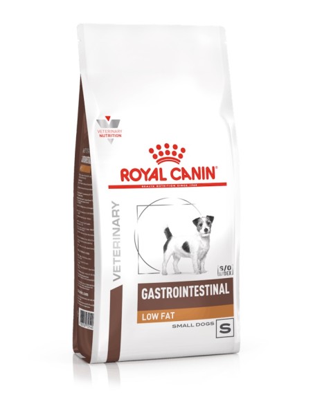 Gastrointestinal Small Dog Low fat  Kg.1,5 Royal Canin- Diete - Cibo Secco Per Cani