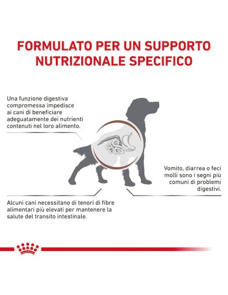 Gastrointestinal Dog High Fibre Gr.410. Diete - Cibo Umido Per Cani