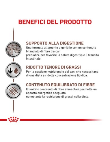 Gastrointestinal Low Fat Dog GR.200. Diete - Cibo Umido Per Cani
