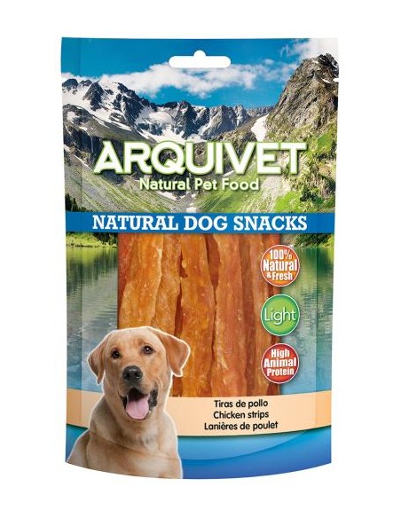 Arquivet Strisce Di Pollo gr 100. Snack Per Cani