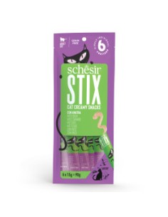 offerta Schesir Stix Anatra 6pz x gr.15. Snack Per Gatti