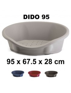 Lettino Dido cm 95. Colori Misti. Cucce e Lettini per cani 2
