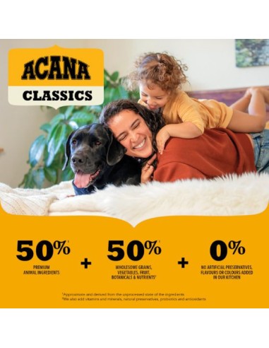 Acana Dog Classic Praire Poultry kg 9,7. Mangime Secco Per Cani