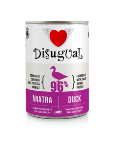 Disugual Umido Cane Antra gr 400. Cibo Umido Per Cani