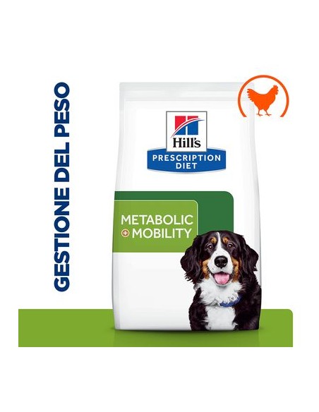 HILL'S CANINE METABOLIC  MOBILITY j/D KG.4. Diete . Cibo secco per cani