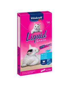 Vitakraft cat Snack liquido con Salmone e Omega3 gr.90. Snack Per Gatti