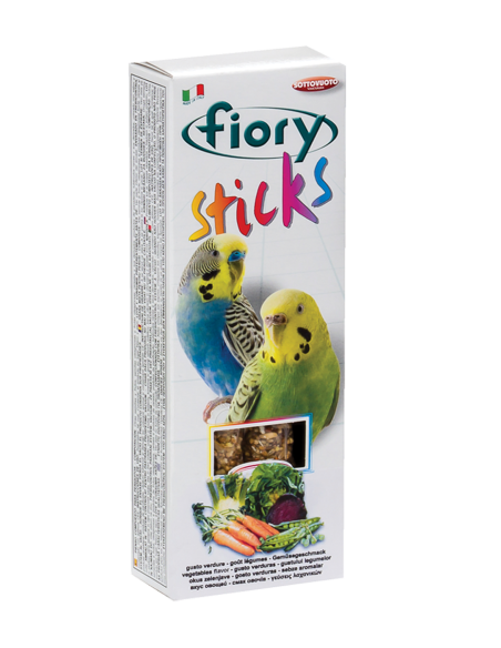 Fiory Sticks Pappalagallini verdure gr 60. Mangime Per Uccelli.