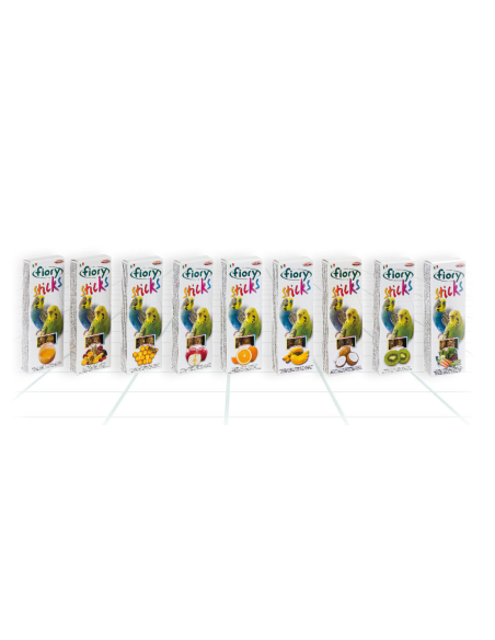 Fiory Sticks Pappalagallini Arancia gr 60. Mangime Per Uccelli