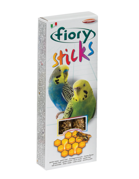 Fiory Stick Pappagallini Miele gr 60. Mangime Per Uccelli