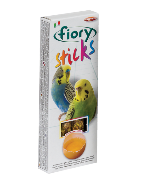 Fiory Stick Pappagallini Uovo gr 60. Mangime Per Uccelli