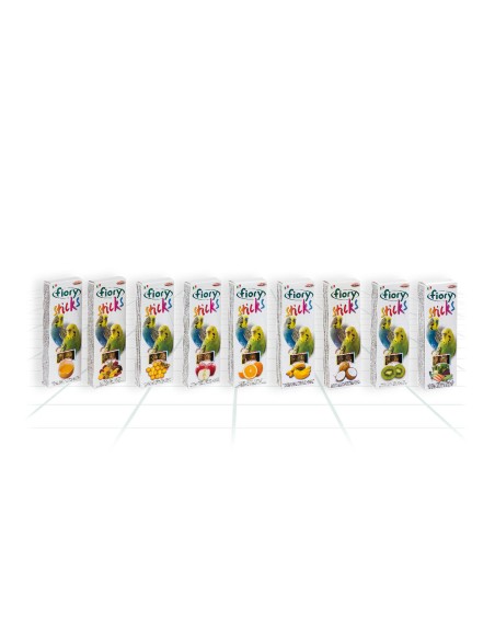 Fiory Sticks Pappagallini Banana gr 60. Mangime Per Uccelli