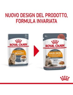 Hair And Skin Gravy Busta gr 85. Royal Canin . Cibo Umido Per Gatti